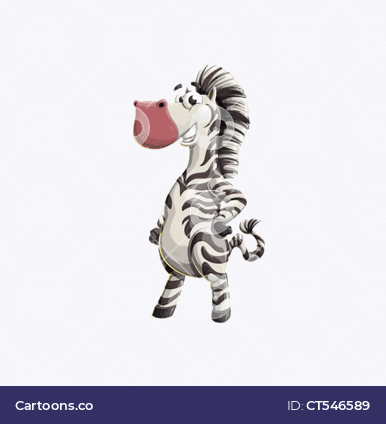 Animated Cool Zebra GIF Cartoons co